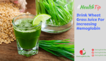 Drink Wheat Grass Juice For Increasing Hemoglobin