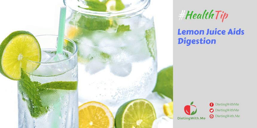 Lemon Juice Aids Digestion