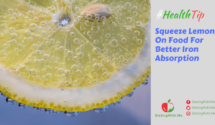 Squeeze Lemon On Food For Better Iron Absorption