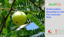 Drink Indian Gooseberry Juice For Lustrous Hair