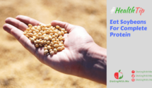 Eat Soybeans For Complete Protein