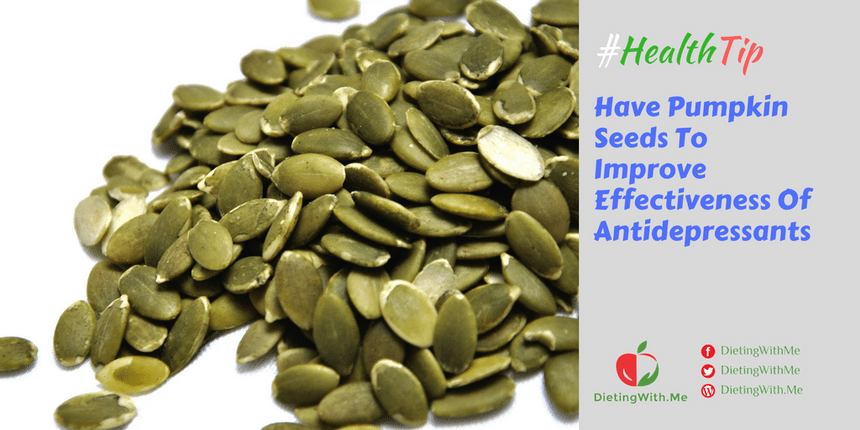 Have Pumpkin Seeds To Improve Effectiveness Of Antidepressants