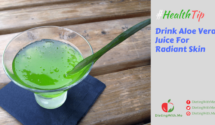 Drink Aloe Vera Juice For Radiant Skin