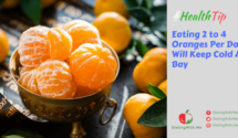 Eating 2 to 4 Oranges Per Day Will Keep Cold At Bay